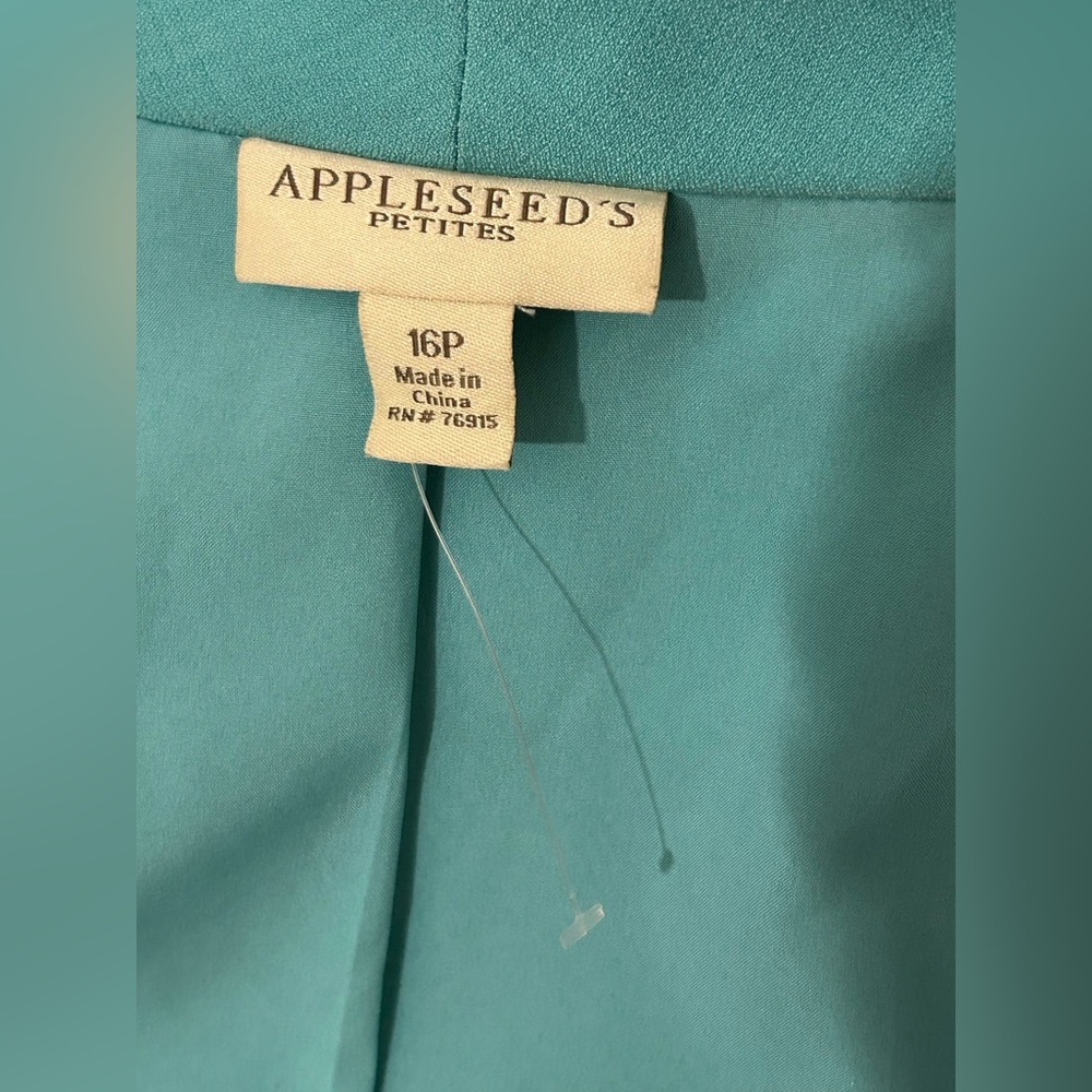 “ OUTFIT 2pcs “ Appleseed's Teal Top and Cato Brown Flare Pants - Picture 9 of 10